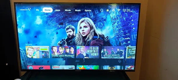Smart LED TV with Streaming Features