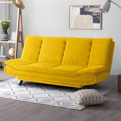 Stylish Yellow Sofa for Modern Living Room