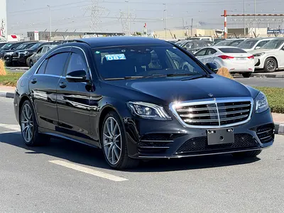 Mercedes-Benz S450L long wheel Base  Auction Grade 4.5/B All original Paint low Kilometer NEAT AND C