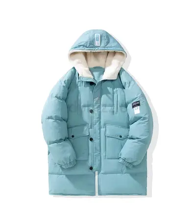 Warm and Stylish Long Puffer Coat