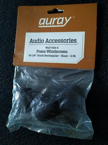 Auray audio foam windscreen brand new