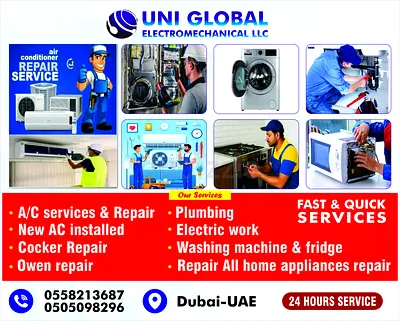 A/C fix  service Appliance rep