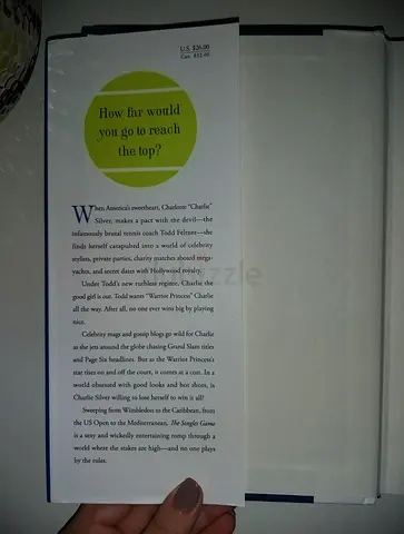 The Singles Game - Hardcover