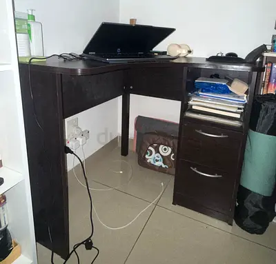 Spacious Work/Study Desk with Storage