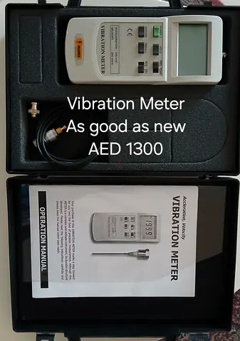 Vibration Meter - As Good as New, AED 1300