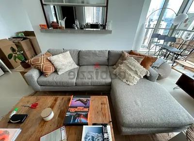 West elm eddy L Shape sofa