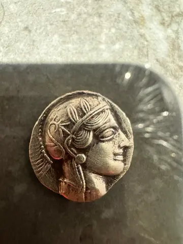 Ancient silver Coin to determine 16.58g