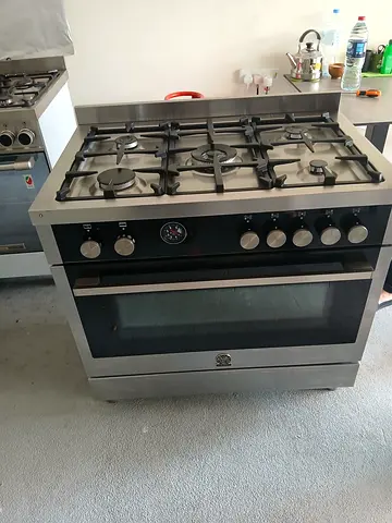 La germania top five burner gas electric Oven size 90cm