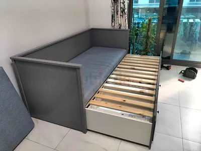 ikea  daybed with ikea mattress
