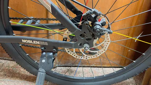Mountain Bike with Disc Brakes