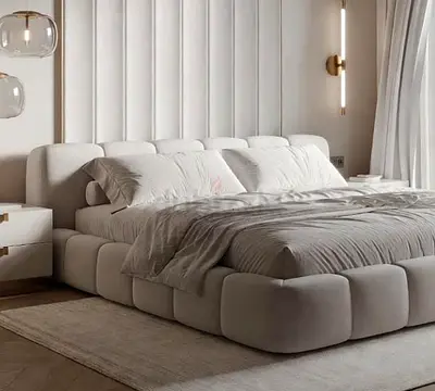 Premium high Quality 200*200 super king size bed