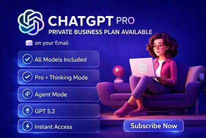 ChatGPT Pro – Private Business Plan | On Your Own Email
