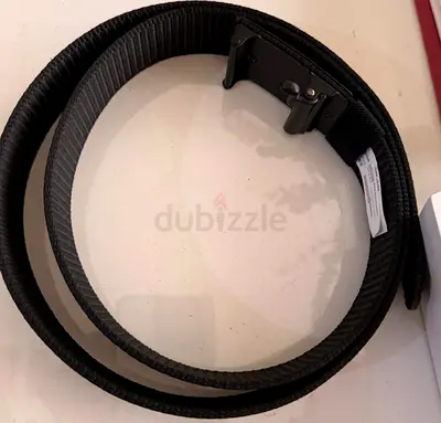 Mens Black Casual Belt