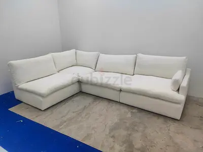 Home center feather 🪶 filled modular sofa