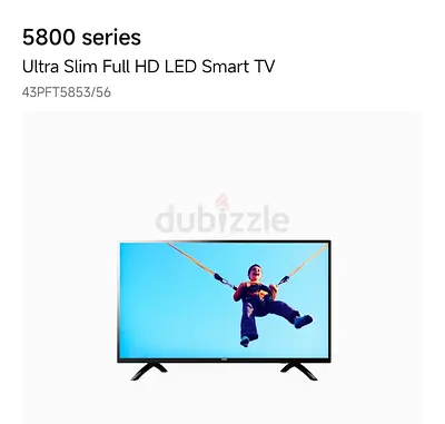 Phillips 5800 Series Ultra Slim Full HD QLED Smart TV