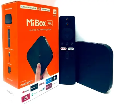 Mi. Xiaomi TV Box 4K, Latest Version Smart Intelligent 4K Ultra HD Media Player, Powered By Android