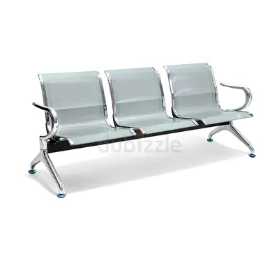 Stylish Three-Seater Waiting Bench
