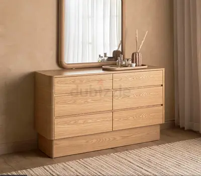 Dressing table with mirror