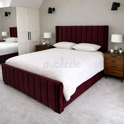 New Stylish Modern Bed with Storage