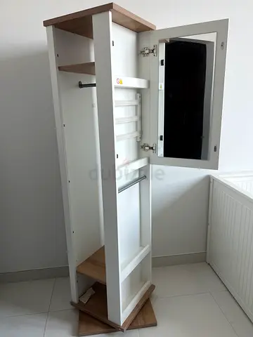 Cupboard with full length mirror and Jewellery storage