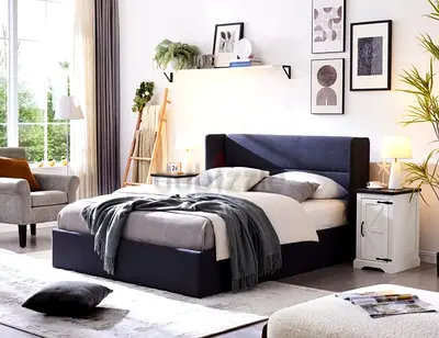Modern Design New King size Luxury Family bed with Mattress Available