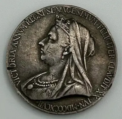 1837 Victoria Empress,silver comemorative medal.