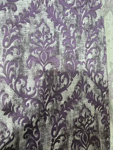 Home center  Elegant Purple curtains 3 pairs