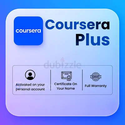 Coursera Plus – 1 Year Access | Learn Anytime, Earn Certificates
