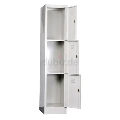 Metal Storage Cabinet with Multiple Lockers