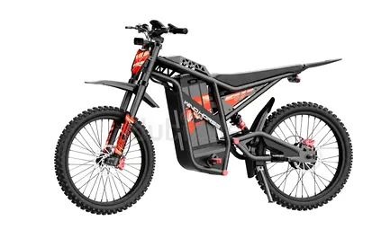 Wind Horse Y1 Electric Dirt Bike, 1 Year Warranty