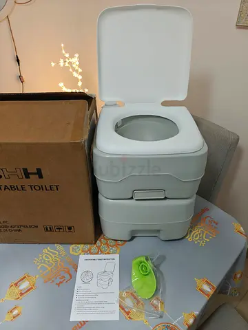 Travel Camping Portable Toilet 20L 5 Gallon Flush Outdoor WC New – Ajman