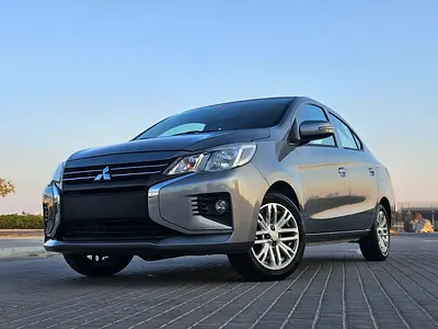 Mitsubishi Attrage 2022 GCC Premium Condition Low KM Perfect Family Sedan