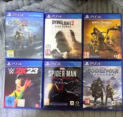 PlayStation 4 Video Games Collection