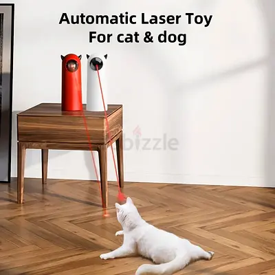 Automatic Laser Cat Toy – Motion Sensor Rechargeable Interactive Pet Toy for Cats  Kittens | Ajman