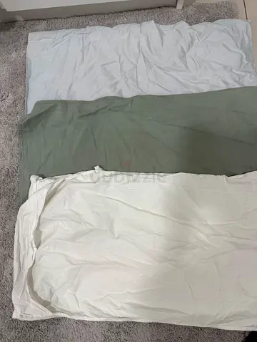 3 pillow cases