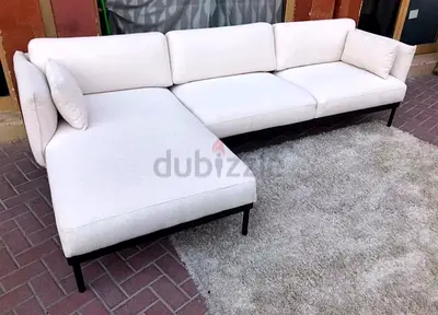 The loom collection Feather filled L Shape Sofa