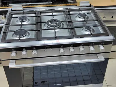 Siemens 5 Full Burner Gas Cooker Oven Size 90x60 CM