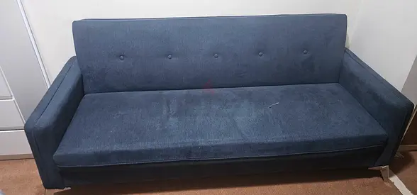 Comfortable Dark Blue Sofabed