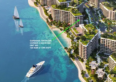 High Floor 2BR Gardenia Terraces Corner Type