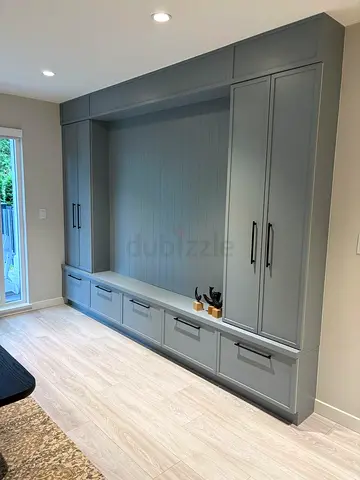 Modern Grey Entertainment Unit