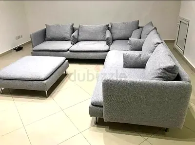 Top Quality IKEA Soderhamn Corner Sofa Gray Like a brand New
