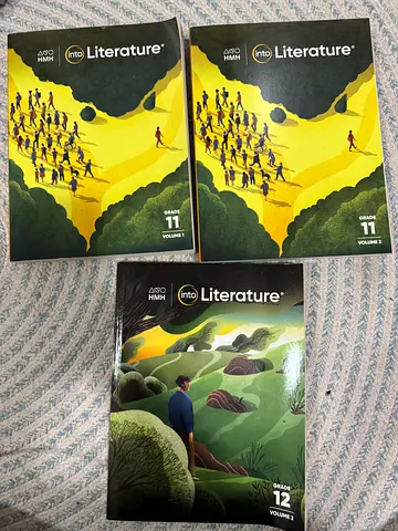 HMH literature books