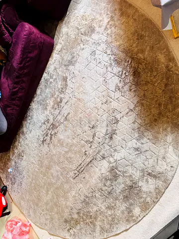 Elegant Hexagon Pattern Area Rug