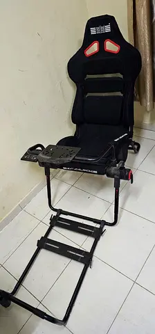 Next Level Racing GT Lite Pro Folding Cockpit + Logitech G PRO Flight Yoke System + stand