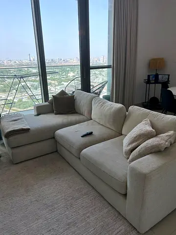 As New IKEA vimle L Shape Sofa Beige Good Condition