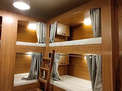 800/- month | Tecom Barsha Heights | Indian Mess Available| Bedroom with Big Balcony |