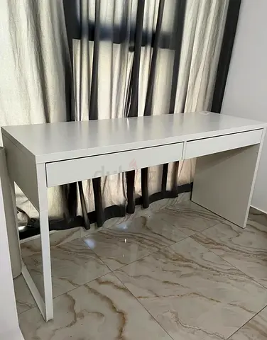 Modern White Study Table