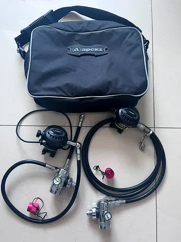 Apeks side mount set