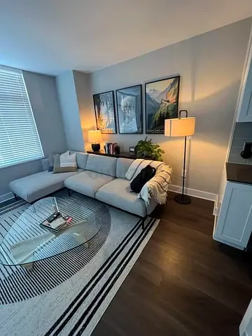 IKEA applyard L Shape Sofa Gray