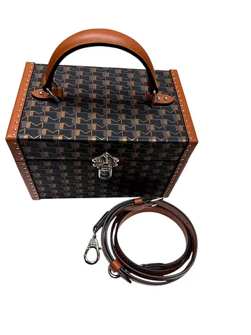 Authentic Moynat Vanity Box or Toile 1920